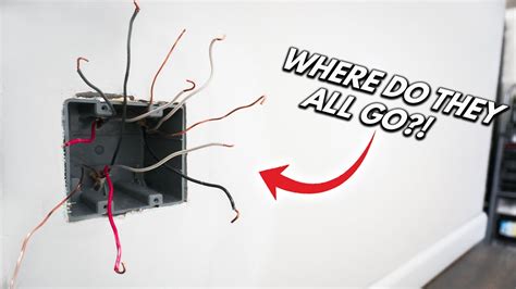 how to identify electrical wires from one box to another|how to trace wires inside house.